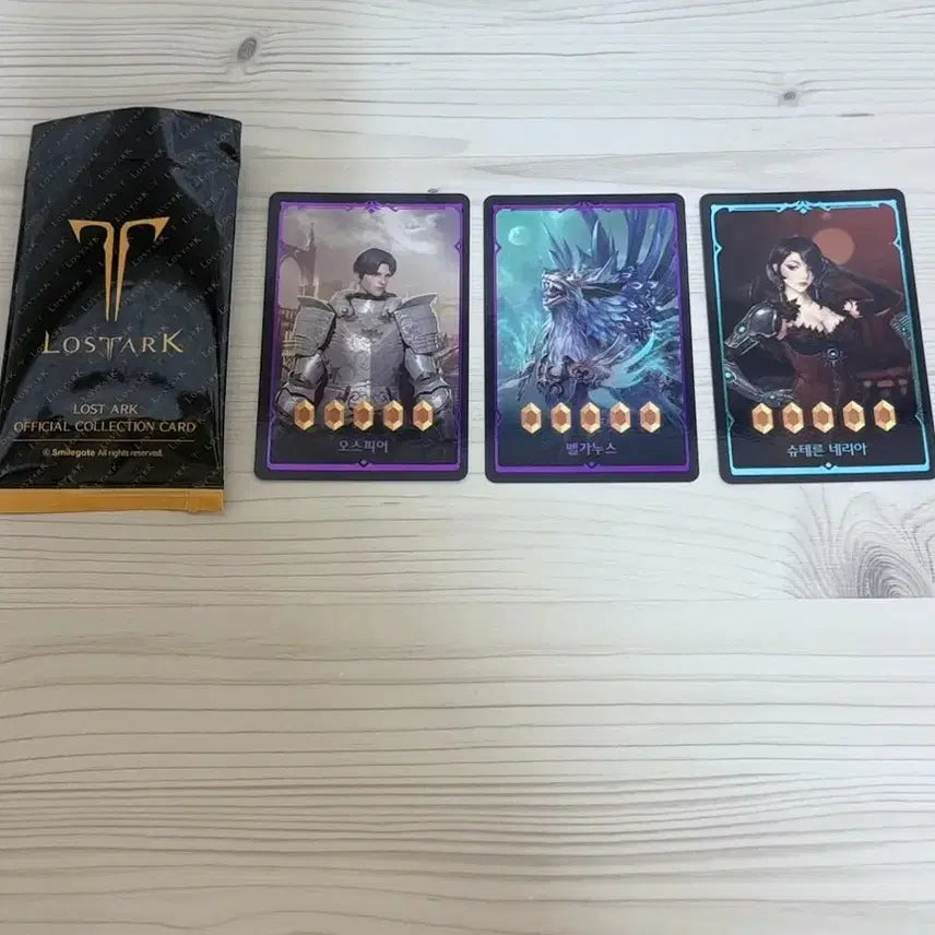 [BUNJANG] Compose Lost Ark Belgathus, Ospir, Stern Neria Card Pack / 컴포즈 로스트아크 벨가누스 오스피어 슈테른 네리아 카드 카드팩