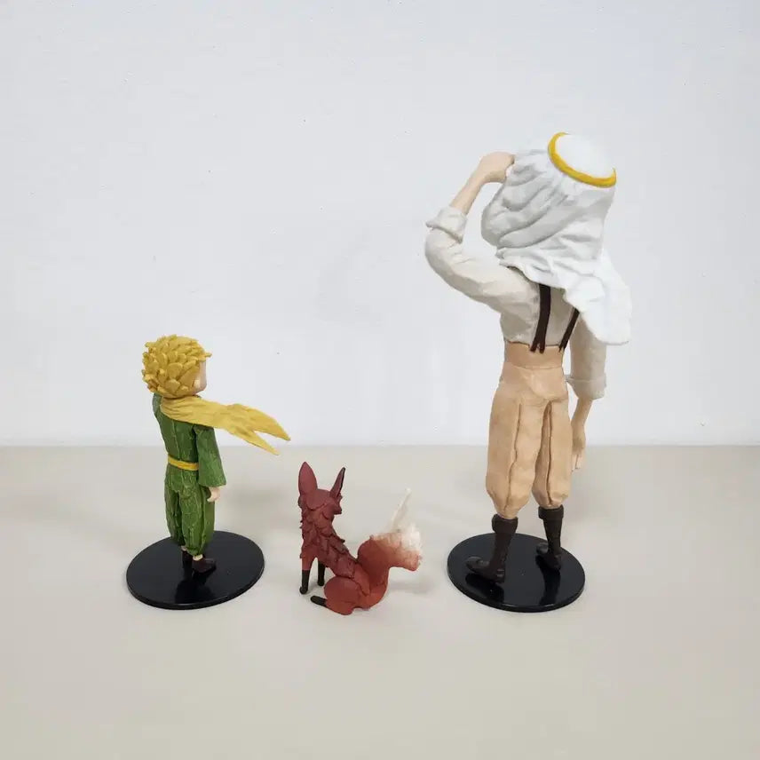 [BUNJANG] Hape The Little Prince Figure Set (3 Types, New) / Hape 어린 왕자 피규어 세트 3종(새상품)