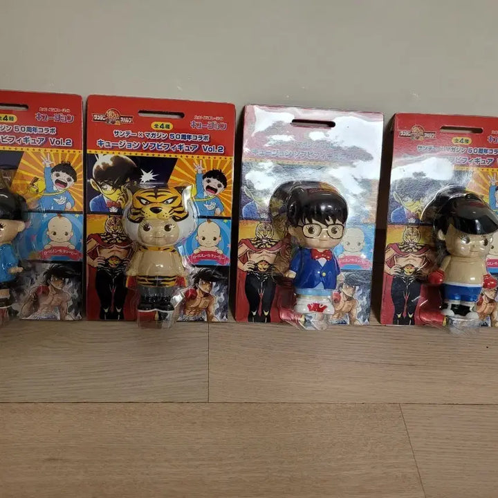[BUNJANG] Sunday Magazine 50th Anniversary Classic Sofubi Figure Q-Zon Kewpie Vol. 2 (Set of 4) / 선데이 매거진 50주년 고전 소프비 피규어 큐죤 큐피 vol2 4종 세트