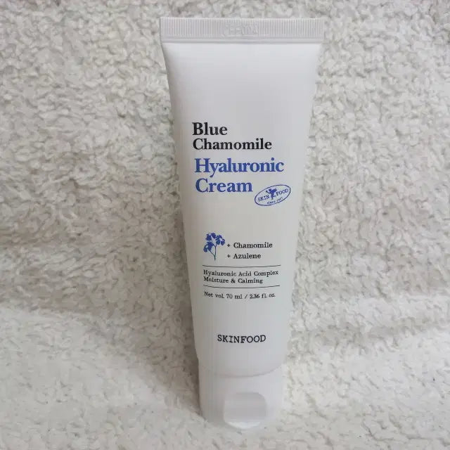[BUNJANG] Skinfood Blue Chamomile Hyaluronic Cream 70ml / 스킨푸드 블루 캐모마일 히알루로닉 크림 70ml