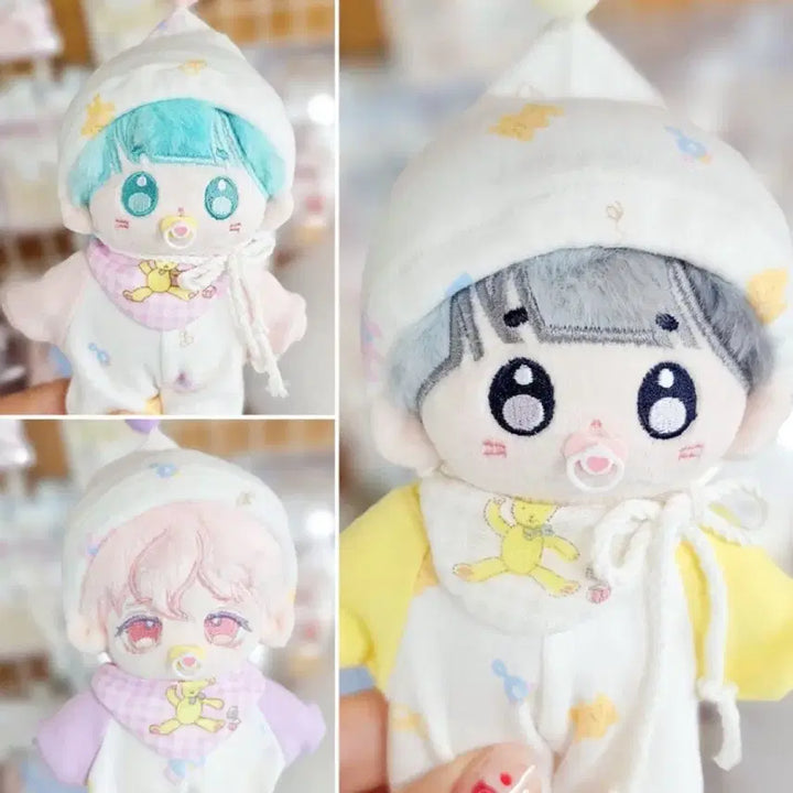 [BUNJANG] 10cm Doll Clothes Bundle (2 Sets) / 2벌 일괄)무속성 10cm옷장