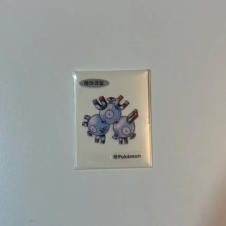 [BUNJANG] Pokemon 30th Anniversary Stickers Rare Coil / 포켓몬 30주년 띠부띠부씰 레어코일