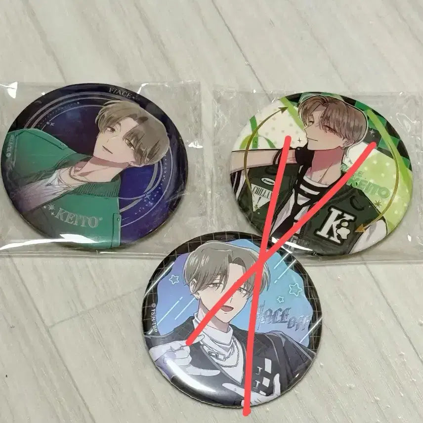 [BUNJANG] Kaito Can Badge / 타몬군 지금 어느쪽? 팝업 카페 케이토 캔뱃지 양도