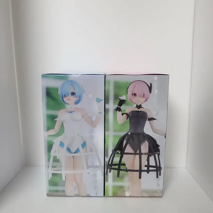 [BUNJANG] Re:Zero Rem Ram Birdcage Dress Set (2) / 라운드원 리제로 렘 람 새장 드레스 세트 2개