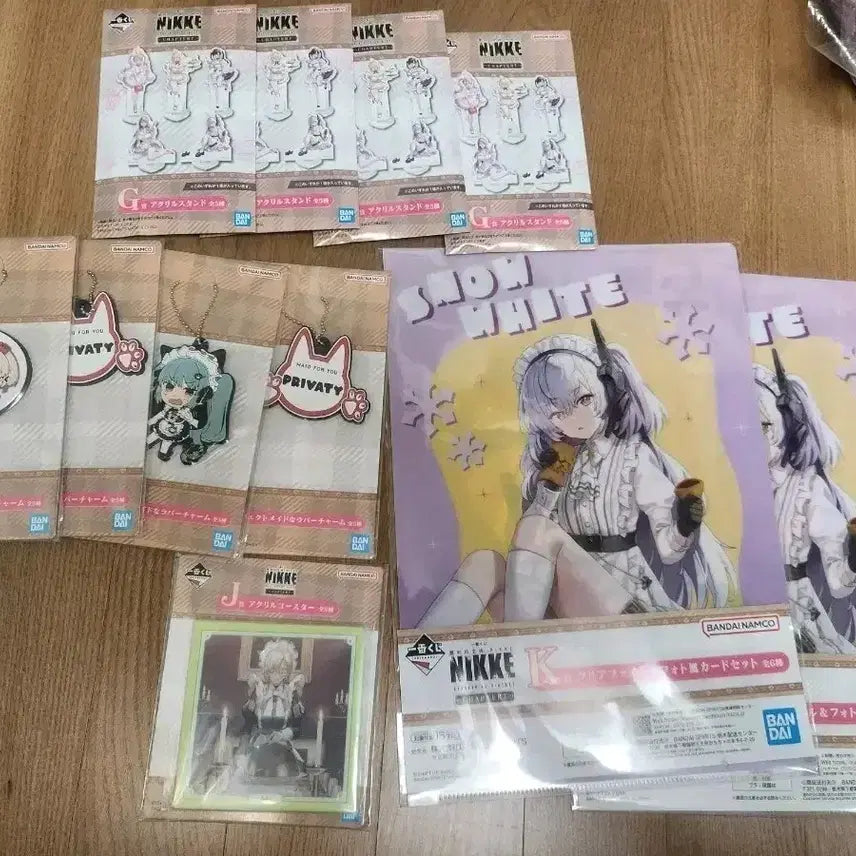 [BUNJANG] Nikke Chapter 7 Ichiban Kuji C-Prize Bundle Set / 마지막가격!) 니케 챕터7 제일복권 하위상 일괄!