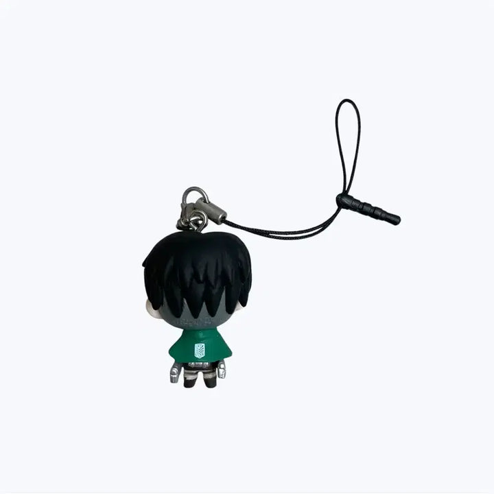 [BUNJANG] Attack on Titan Levi Chimi Chara Figure Keychain / 진격의거인 리바이 치미캬라 피규어 키링