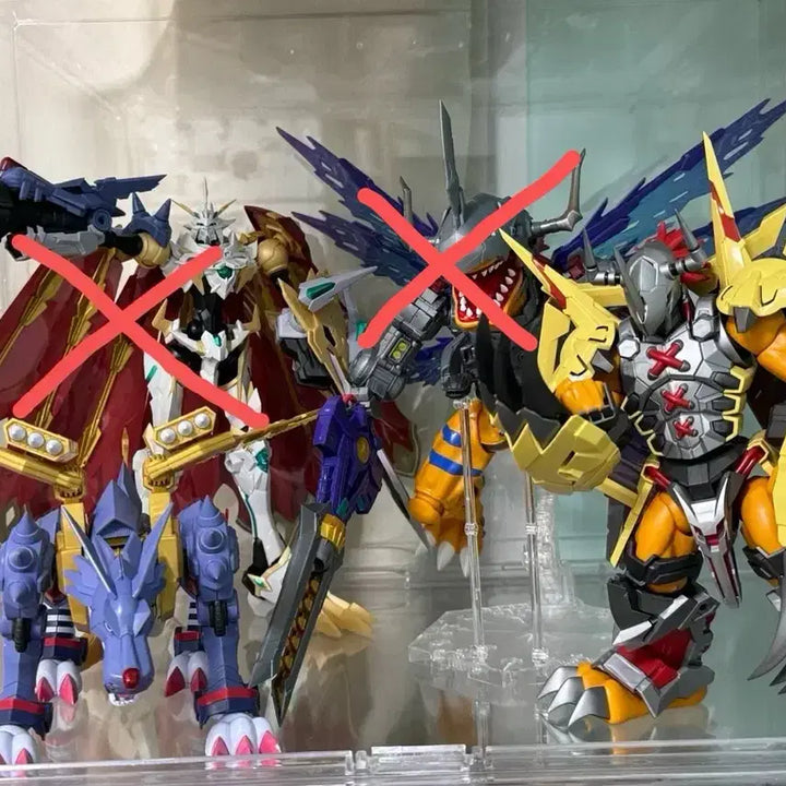 [BUNJANG] Digimon Figure-rise Model Kit: Wargreymon, MetalGarurumon, Imperialdramon / 디지몬 프라모델 피규어라이즈 워그레이몬 메탈가루몬 황제드라몬