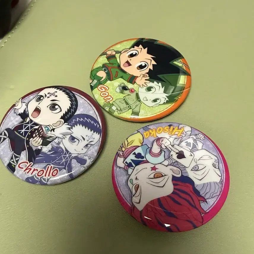 [BUNJANG] Hunter x Hunter Can Badge Bundle Set / (일괄) 헌터헌터 캔뱃지
