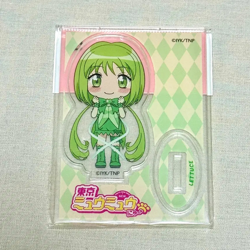 [BUNJANG] Mew Mew Power (Mew Lettuce) Retro Anime Acrylic Standee / 고전애니 베리베리 뮤우뮤우 (레티) 아크릴