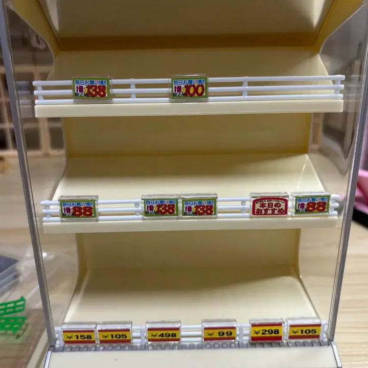 [BUNJANG] Re-Ment Convenience Store Display Shelf / 리멘트 마켓 진열대 편의점 슈퍼