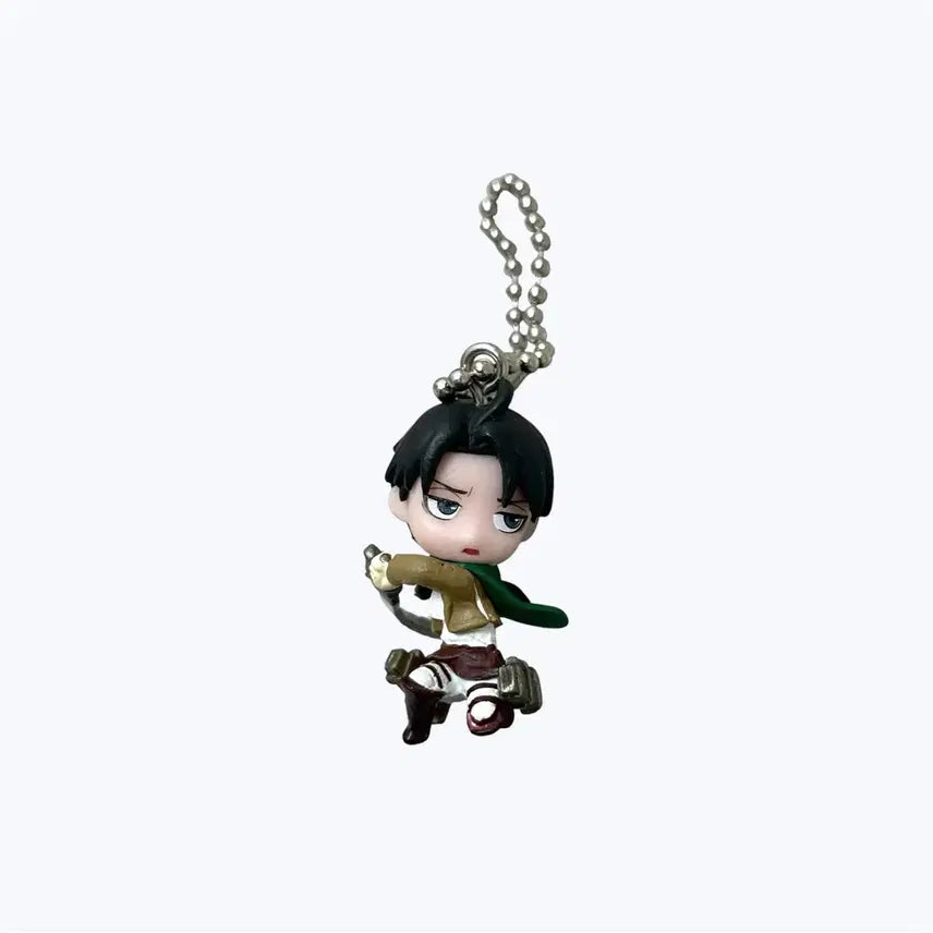 [BUNJANG] Attack on Titan Levi Swing Gacha Keyring / 진격의거인 리바이 스윙 가챠 키링