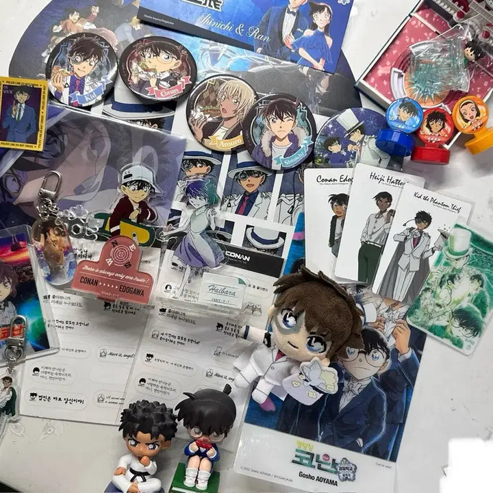 [BUNJANG] Case Closed (Detective Conan) Merchandise Bundle Set / 코난 굿즈 일괄
