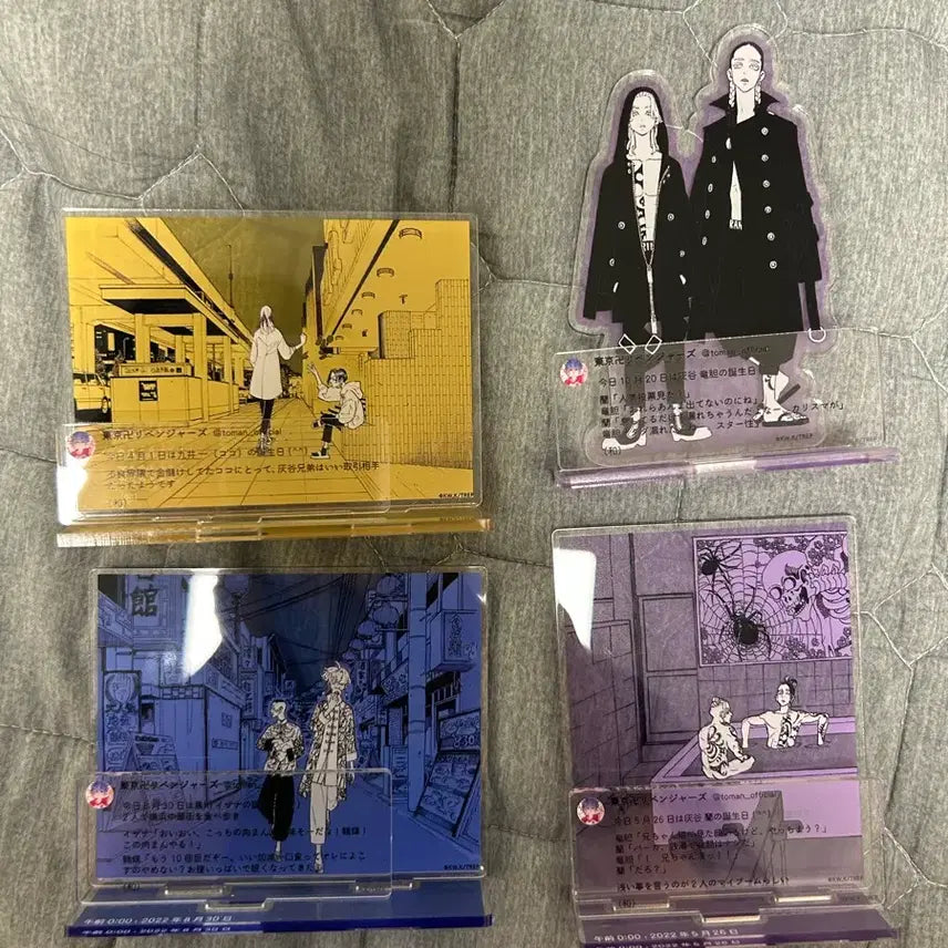 [BUNJANG] Tokyo Revengers Original Art Birthday Acrylic Stand - Izana, Haitani Ran, Haitani Rindo, Kokonoi Hajime / 도쿄리벤져스 원화 생일아크릴 이자나 하이타니 코코노이