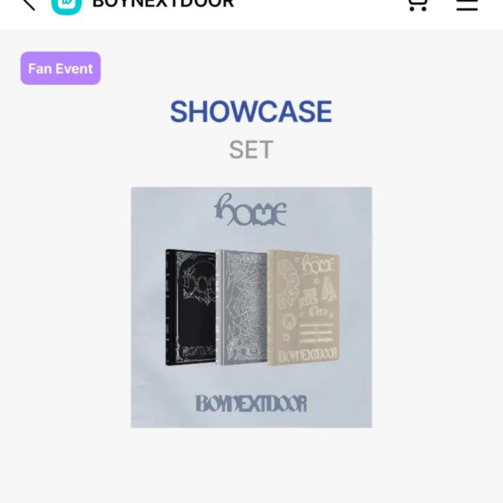 [BUNJANG] BOYNEXTDOOR 1st Studio Album [HOME] (Set) Sealed Album / 보넥도 home 미개봉 앨범 (배송지변경)