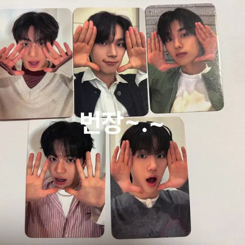 [BUNJANG] EVNNE POB Photocard Set / 이븐 미공포 포카 포토카즈