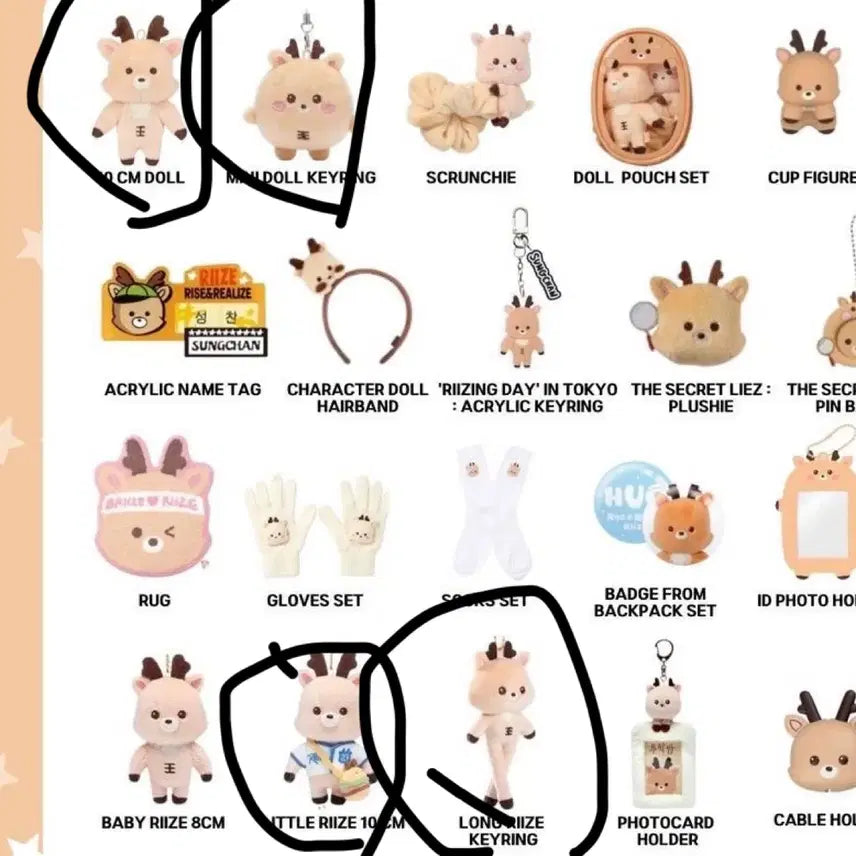 [BUNJANG] RIIZE "Riizey" Plush Doll (Woorakbam <-> Tonyangdeok) Wonbin / 라이즈 리라즈 인형 교환 우락밤 성찬 -> 토냥덕 원빈