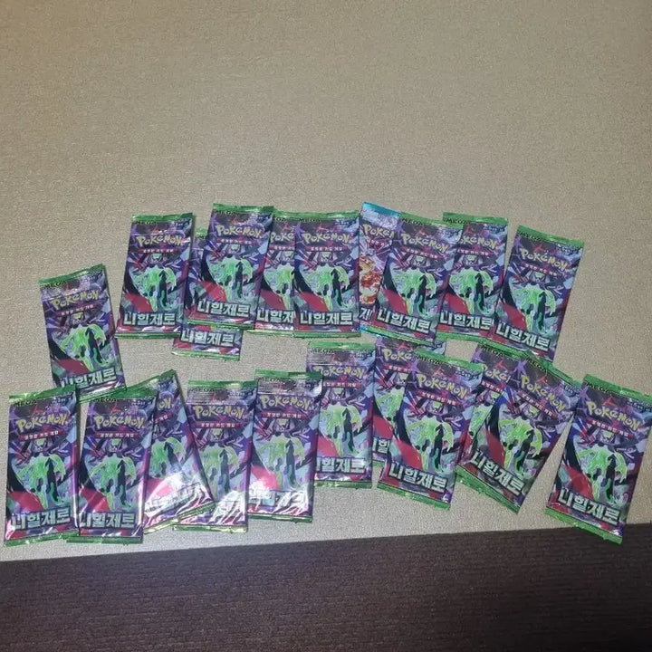 [BUNJANG] Pokemon Card Nihilzero Search Pack 21 Packs / 포켓몬 카드 니힐제로 서치팩 20팩 외 1팩 총 21팩 팝니다