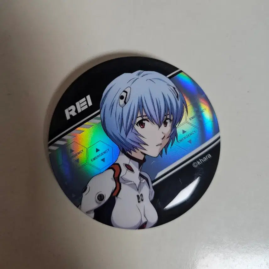 [BUNJANG] Evangelion Exhibition Rei Can Badge / 에반게리온 전시회 캔뱃지 레이