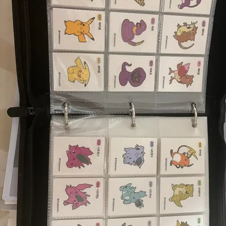 [BUNJANG] Pokemon Sticker Set - Gen 1 Complete / 포켓몬 띠부씰 1세대 전체
