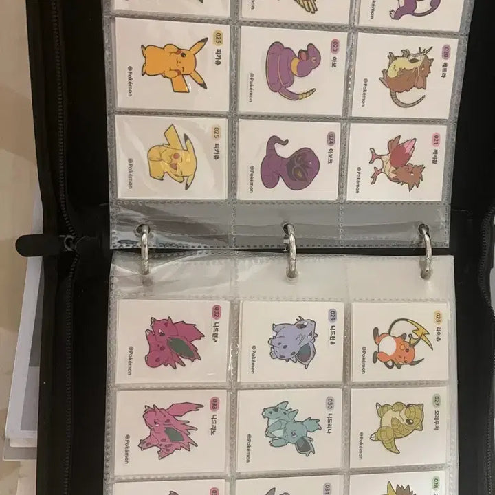 [BUNJANG] Pokemon Sticker Set - Gen 1 Complete / 포켓몬 띠부씰 1세대 전체