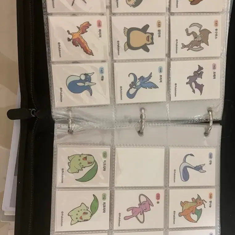 [BUNJANG] Pokemon Stickers 2nd Generation Complete Set / 포켓몬 띠부씰 2세대 전체