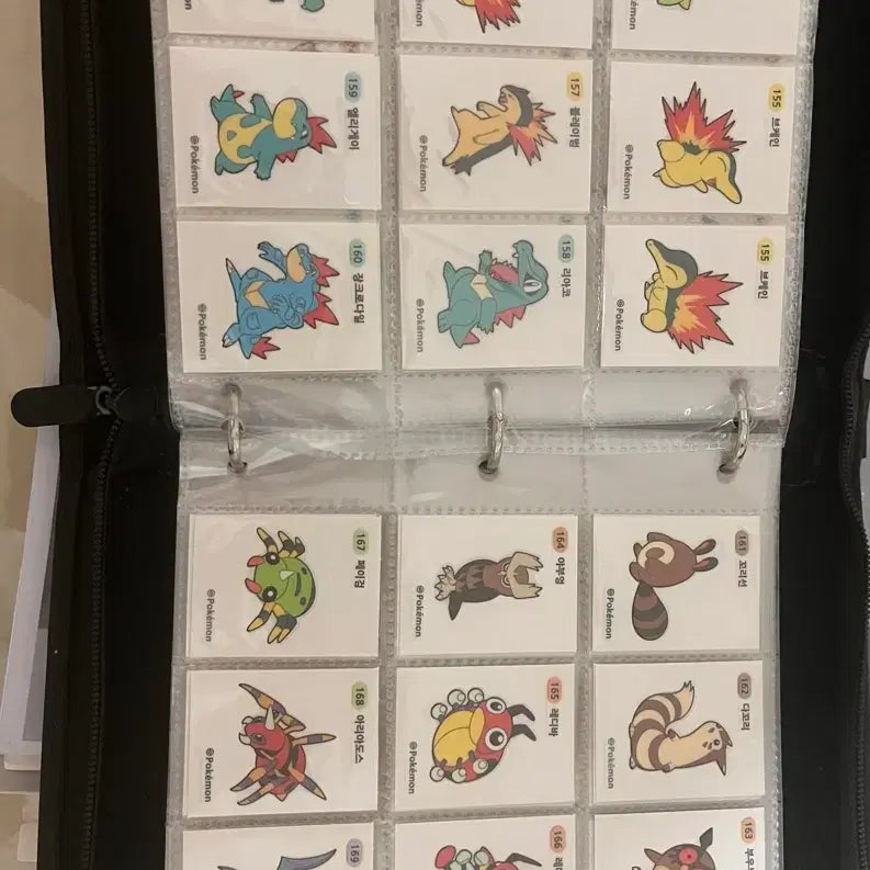 [BUNJANG] Pokemon Stickers 2nd Generation Complete Set / 포켓몬 띠부씰 2세대 전체