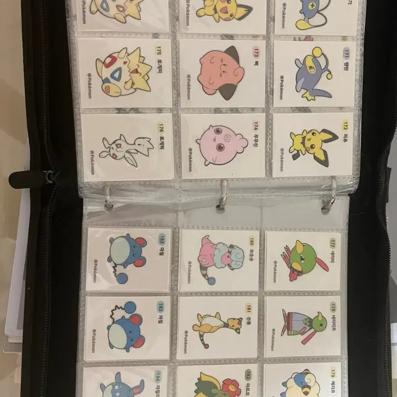 [BUNJANG] Pokemon Stickers 2nd Generation Complete Set / 포켓몬 띠부씰 2세대 전체