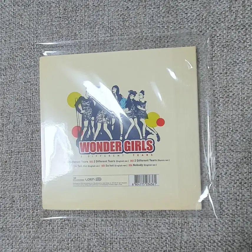 [BUNJANG] Wonder Girls 2 Different Tears Album / 원더걸스 2 Different Tears 앨범