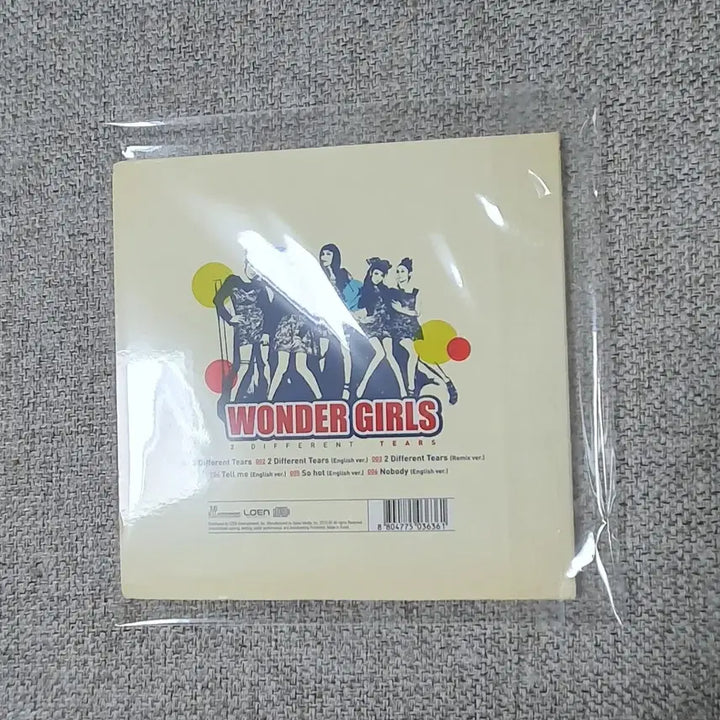 [BUNJANG] Wonder Girls 2 Different Tears Album / 원더걸스 2 Different Tears 앨범