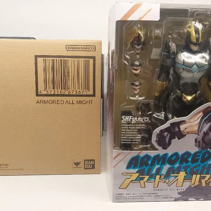 [BUNJANG] Bandai Tamashii Nations My Hero Academia Armored All Might Action Figure (Unsealed) / SHF 나히아 아머드 올마이트 개봉양품