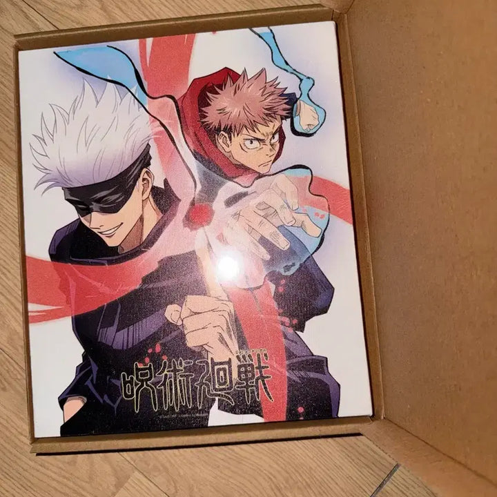 [BUNJANG] Jujutsu Kaisen Official Art Notebook &amp; Canvas Set - Satoru Gojo, Yuji Itadori, Sukuna / (새상품) 주술회전 원화 수첩 캔버스 고죠사토루 이타도리유지 스쿠나 대원