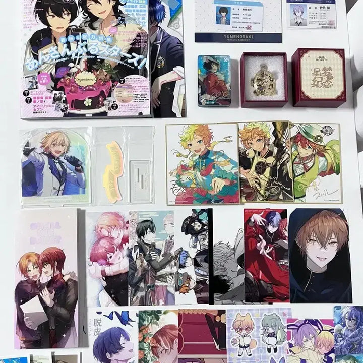[BUNJANG] Ensemble Stars! ProSeka Sakuma Rei, Ritsu, Eichi Acrylic Stand Set / 앙스타 프세카 걸즈스타일 사쿠마 레이 리츠 잡지 에이치 아크릴 스탠드