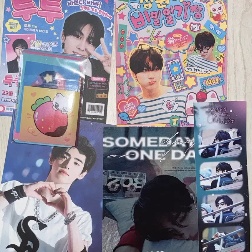 [BUNJANG] ENHYPEN Sunghoon Jungwon &amp;TEAM Yuma Cafe Cup and Goods / 엔하이픈 성훈 정원 앤팀 유마 생카 컵 및 굿즈
