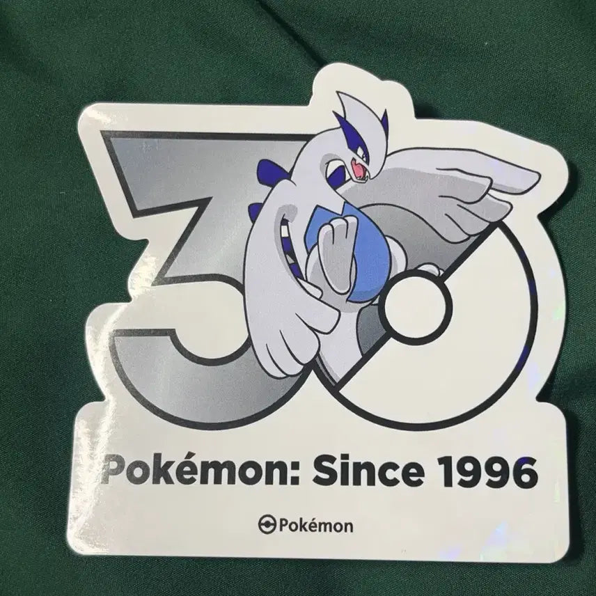 [BUNJANG] Pokemon 30th Anniversary Lugia Sticker / 포켓몬 30주년 스티커 루기아