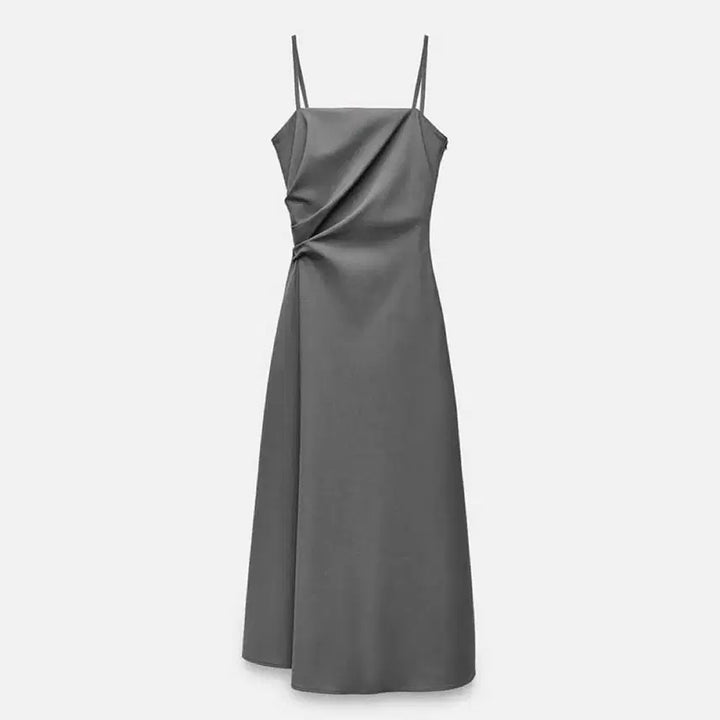 [BUNJANG] Zara ZW Collection Drape Sleeveless Dress (Size S) / 자라 ZW 컬렉션 드레이프 슬리브리스 드레스(사이즈 S)