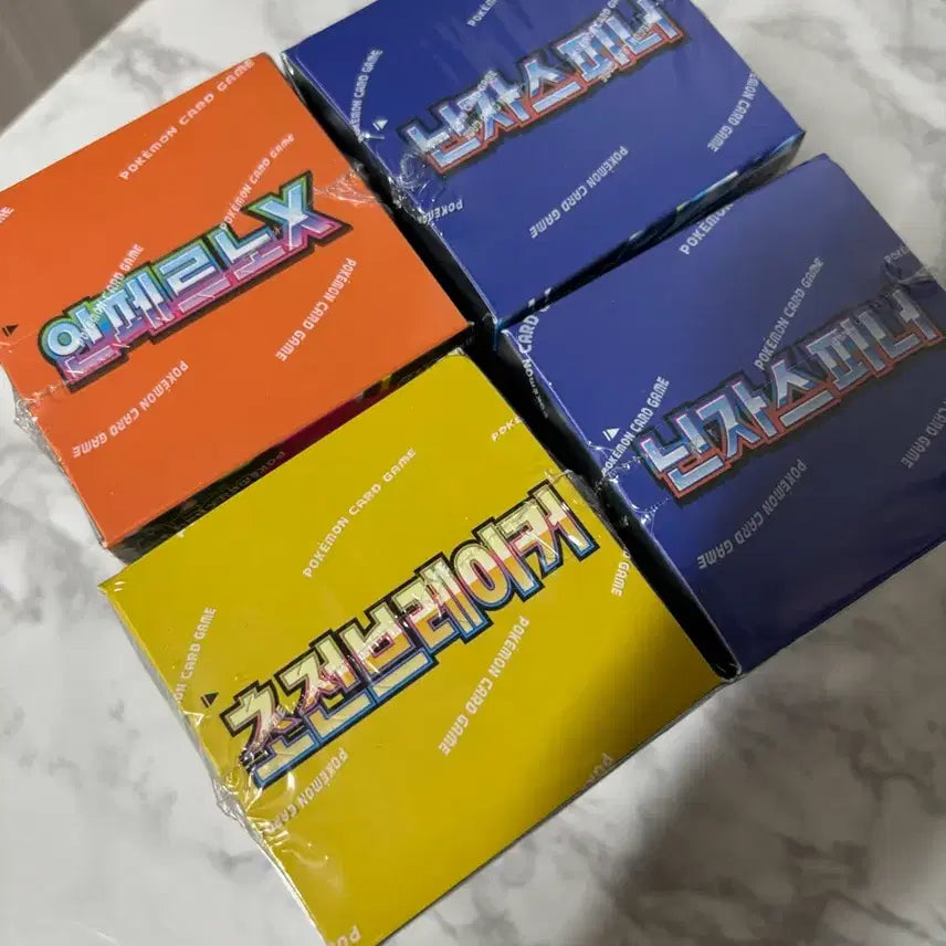 [BUNJANG] Pokémon Card Inferno &amp; Overdrive &amp; Ninja Spinner (Unsealed) / 포켓몬 카드 인페르노&amp;초전브레이커&amp;닌자스피너 미개봉
