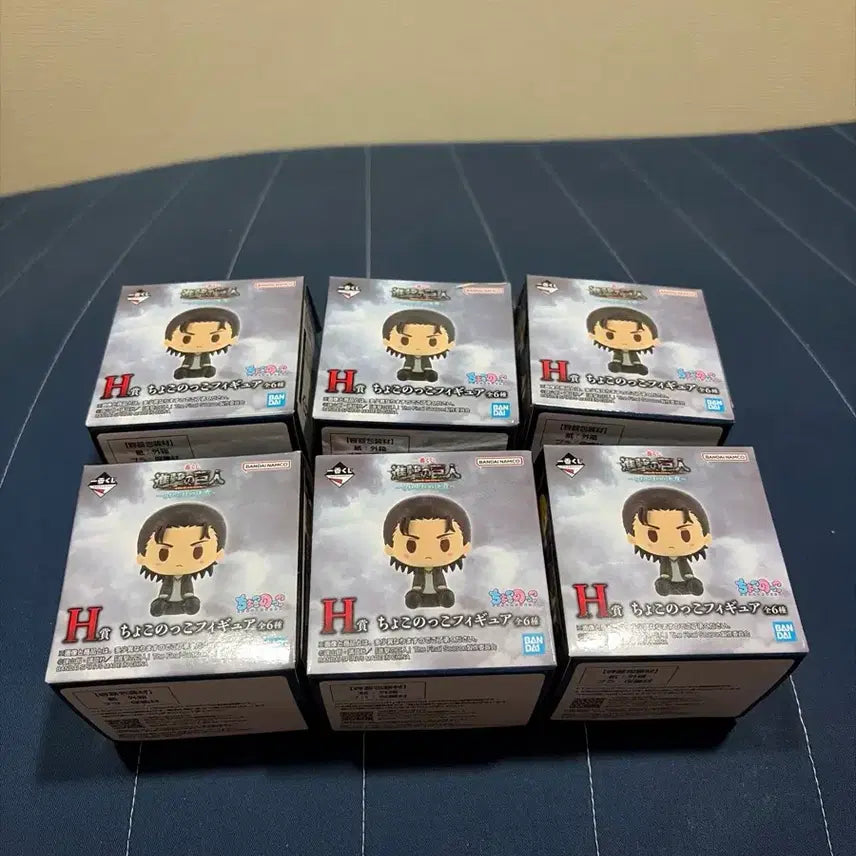 [BUNJANG] Attack on Titan Choco-Noko Figures Bundle Set / 제일복권 진격거 H상 초코노코 일괄등