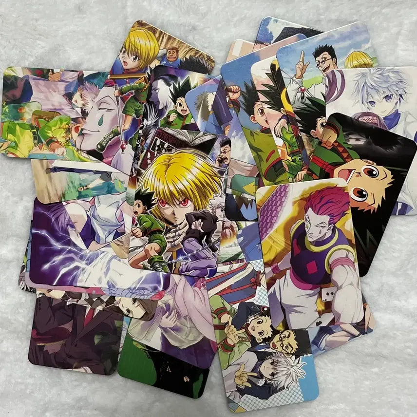[BUNJANG] Hunter x Hunter Unofficial Trading Card Set (33 Cards) / 헌터x헌터 비공굿 카드 33장 일괄
