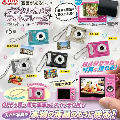 [BUNJANG] Toys Spirit Photo Frame Digital Camera Capsule Gacha <Black> / 토이즈스피릿 포토프레임 디지털 카메라 디카 캡슐가챠 <블랙> 새상품