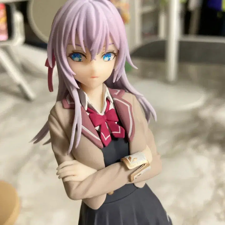 [BUNJANG] Rush Buchi Rosy Dere Arya School Uniform Figure / 러시부끄 로시데레 아랴 교복 피규어