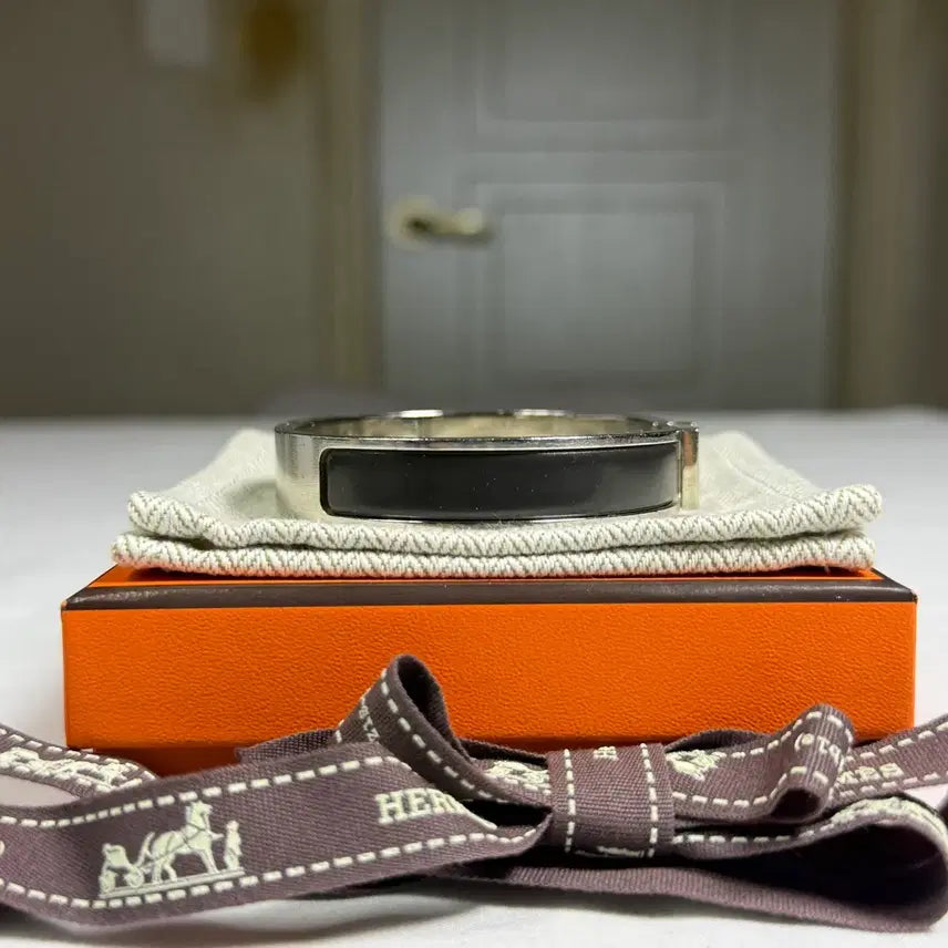 [BUNJANG] Hermès Collier de Chien Bracelet Palladium Hardware Noir Matte T6 / 에르메스 클릭아슈 브레이슬릿 팔찌