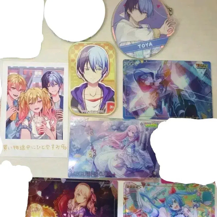 [BUNJANG] Project SEKAI Project SEKAI Movie Exclusive Cheki, Wafer, Toya Keychain / [프세카] 프세카 극장판 특전 체키, 웨하스, 토우야 키링 등