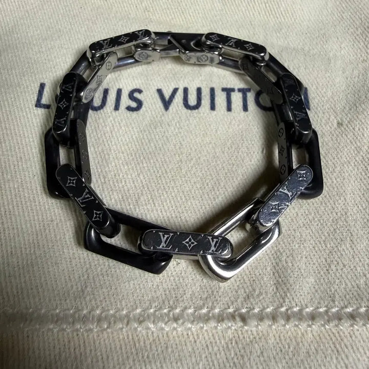 [BUNJANG] Louis Vuitton Virgil Abloh Monogram Chain Bracelet / 루이비통 버질아블로 모노그램 체인 브레이슬릿 팔찌