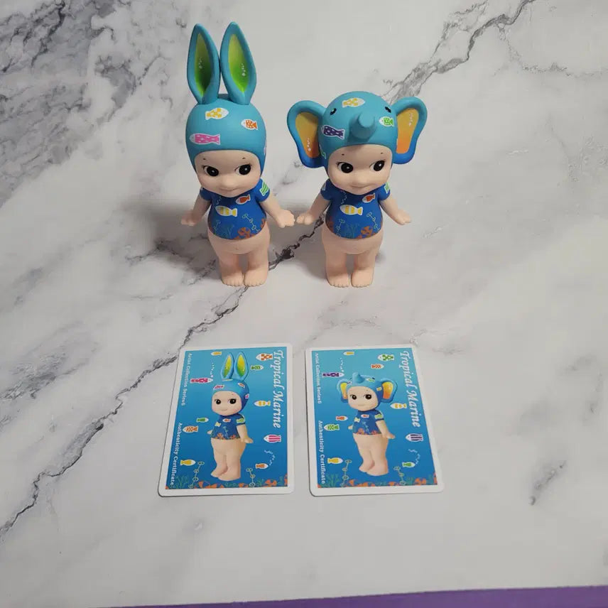 [BUNJANG] Sonny Angel Artist Collection Tropical Marine Set (2 Types) / [일괄] 소니엔젤 아티스트 트로피칼 마린 2종 세트 (카드O)