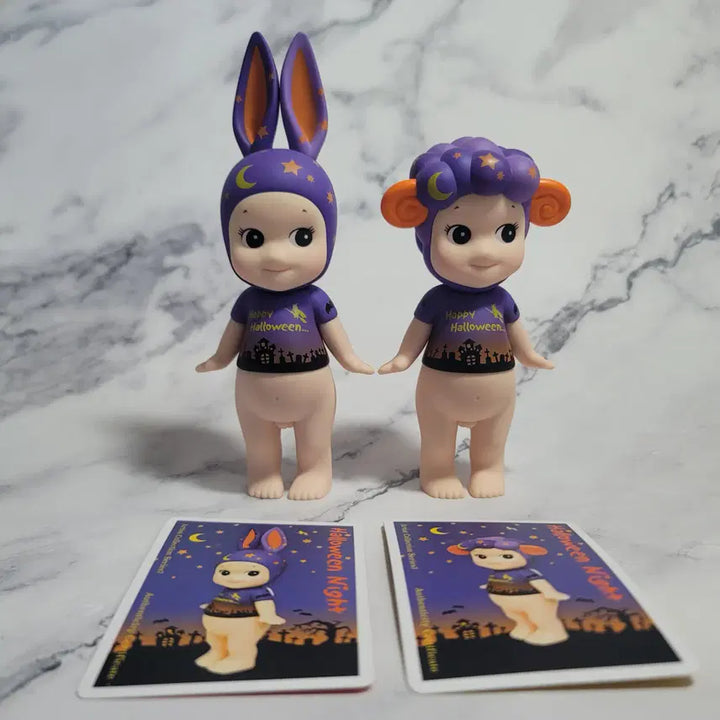 [BUNJANG] Sonny Angel Artist Collection Halloween Night Set / [일괄] 소니엔젤 아티스트 할로윈 나이트 2종 세트 (카드O)