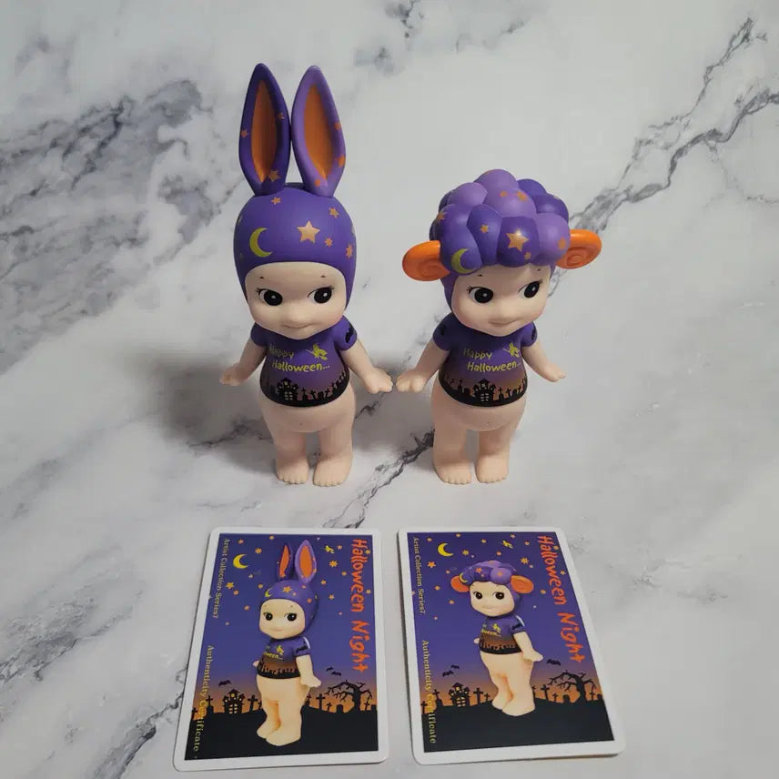 [BUNJANG] Sonny Angel Artist Collection Halloween Night Set / [일괄] 소니엔젤 아티스트 할로윈 나이트 2종 세트 (카드O)