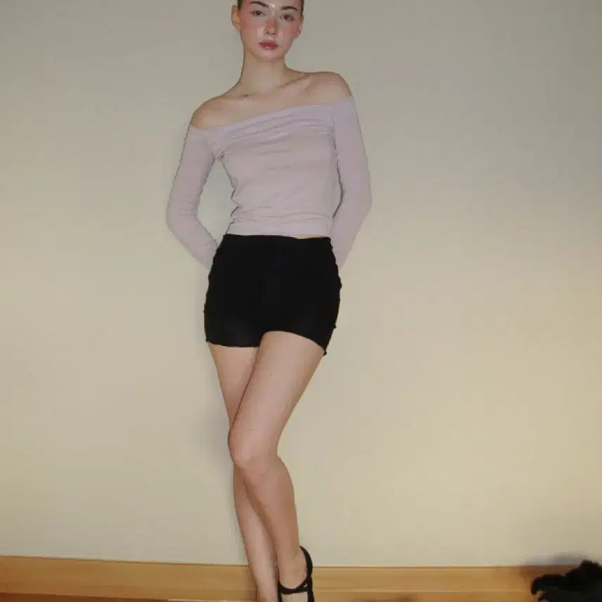 [BUNJANG] Tanger Candy Top Off-Shoulder - Indie Pink / 탠저 tanger 캔디탑 오프숄더