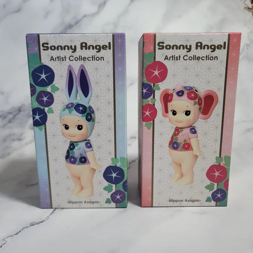 [BUNJANG] Sonny Angel Artist Collection Morning Glory 2 Types Bundle Set / [일괄] 소니엔젤 아티스트 나팔꽃 2종 세트 (카드O)