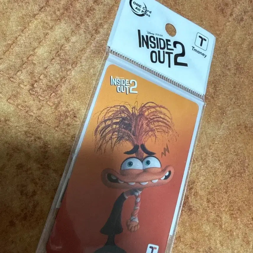 [BUNJANG] Inside Out 2 Anxiety Limited Edition T-Money Card / 인사이드 아웃2 불안이 교통카드(한정판)