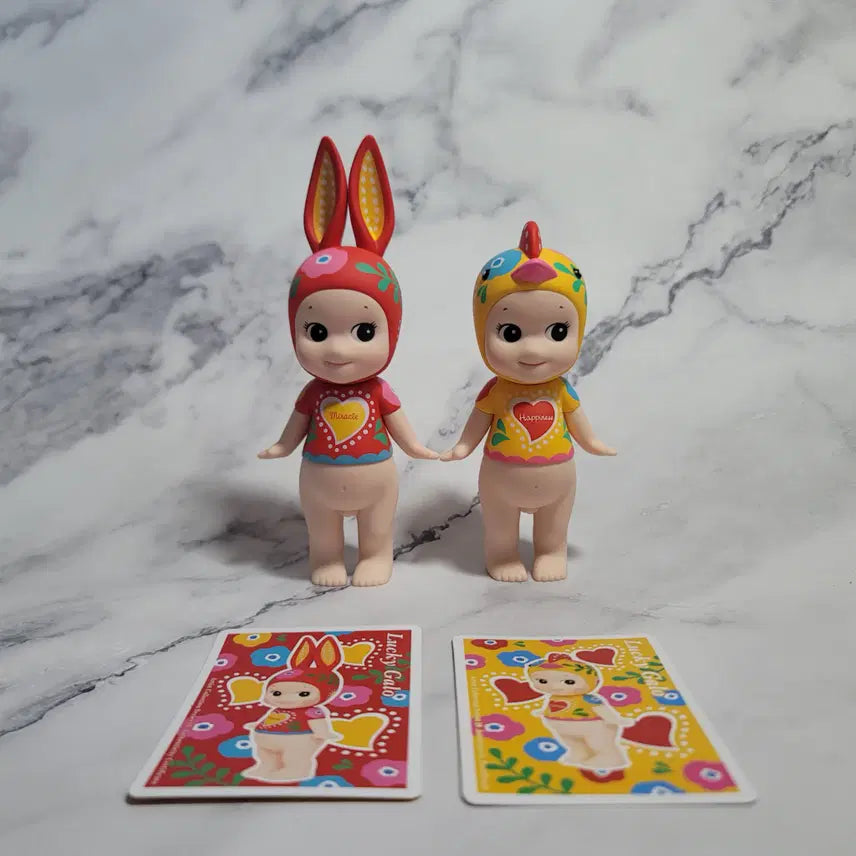 [BUNJANG] Sonny Angel Artist Collection Lucky Galo 2 Types Set / [일괄] 소니엔젤 아티스트 럭키 갈로 2종 세트 (카드O)